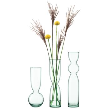 L.S.A. | G1695-00-161 | Canopy Trio Vase Set H25/30/35 cm Recycled