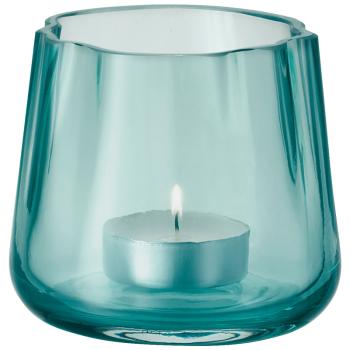 L.S.A. | G1706-08-895 | Lagoon Tealight Holder/Vase H8 cm Sea Green