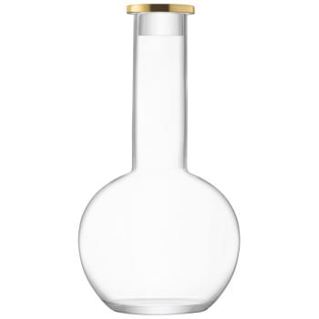 L.S.A. | G1715-54-943 | Luca Decanter & Stopper 1,5 liter Gold