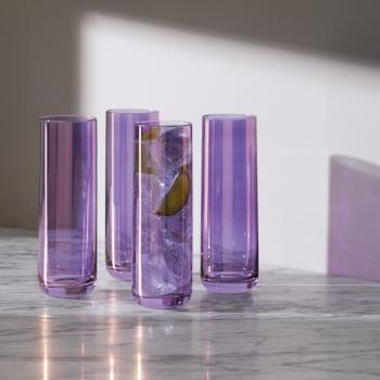 L.S.A. | G1617-15-887 | Aurora Highball 420 ml Polar Violet x 4