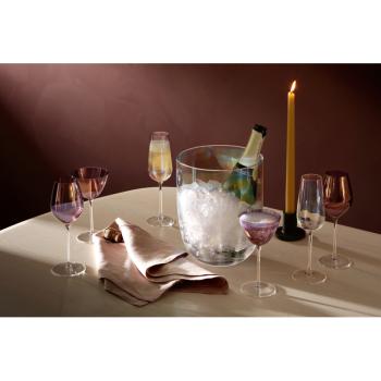 L.S.A. | G1620-10-887 | Aurora Champagne Tulip Glass 285 ml Polar Violet x 4