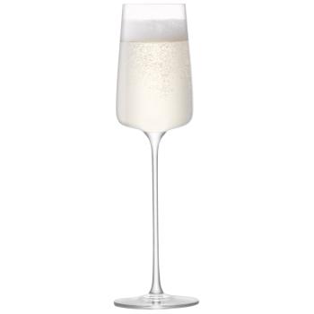 L.S.A. | G1720-08-301 | Metropolitan Champagne Flute 230 ml Clear x 4