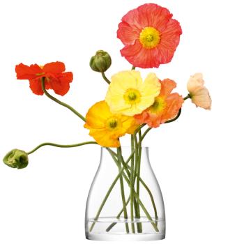 L.S.A. | G1721-21-301 | Flower Kiln Vase H21 cm Clear
