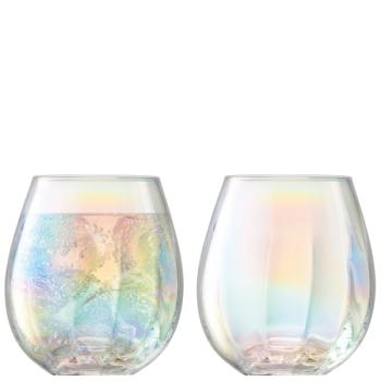 L.S.A. | G1331-15-401B | Pearl Tumbler 14oz Mother of Pearl x 2