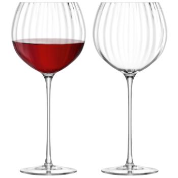 L.S.A. | G867-20-776B | Aurelia Balloon Glass 19oz Clear Optic x 2
