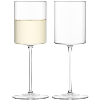 L.S.A. | G1284-09-301B | Otis White Wine Glass 8oz Clear x 2
