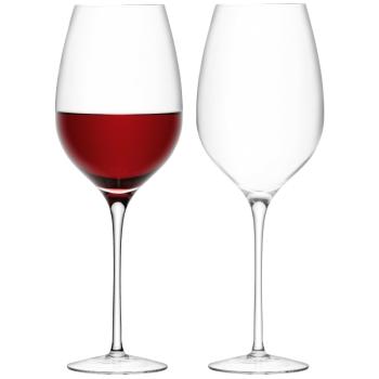 L.S.A. | G939-30-991B | Wine Red Wine Goblet 29oz Clear x 2