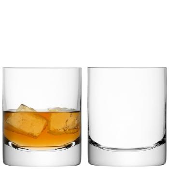 L.S.A. | G068-10-991B | Bar Tumbler 8oz Clear x 2