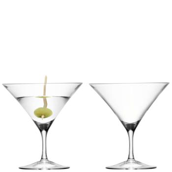 L.S.A. | G715-06-991B | Bar Martini Glass 6oz Clear x 2
