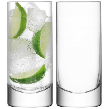 L.S.A. | G1221-15-991B | Bar Highball 14oz Clear x 2