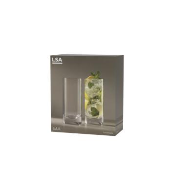 L.S.A. | G1221-15-991B | Bar Highball 14oz Clear x 2