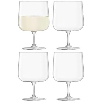 L.S.A. | G1748-12-301 | Arc Wine Glass 340ml Clear Set of 4 Pieces