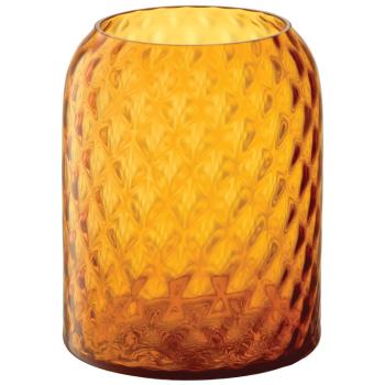 L.S.A. | G1755-16-131 | Dapple Vase/Lantern H16cm Sun Amber