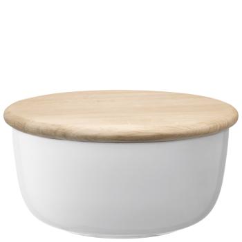 L.S.A. | P193-26-997 | Dine Bowl & Oak Lid ø 26 cm H12,5 cm*