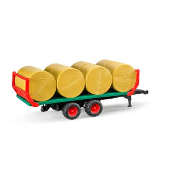 02220 | Bale Transport Trailer With 8 Round Bales
