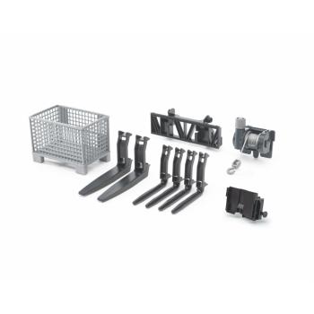 02318 | Box-Type Pallet, Winch And Forks For Frontloader