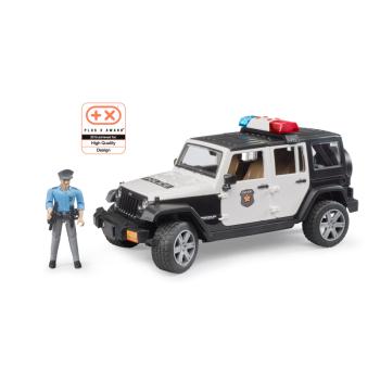 02526 | Jeep Wrangler Unlimited Rubicon Police Vehicle With PoliceMAN And Accessories