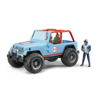 02541 | Jeep Cross Country Racer Blue With Driver