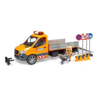 02677 | MB Sprinter Municipal Vehicle Including Light And Sound Module, Driver And Accessories
