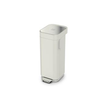 Joseph Joseph | 30123 | Porta 40l Easy-Empty Pedal Bin Concrete Grey
