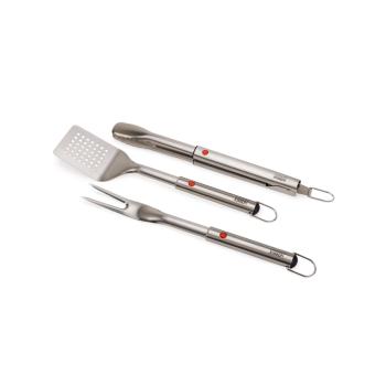 Joseph Joseph | 2000004 | Grillout 3-Piece BBQ Set W.Retrctble Hds