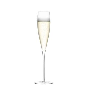 LSA | G246-07-301 | Savoy Champagne Glass 200ml Set Of 2 Pieces