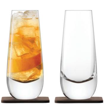 LSA | G1213-11-301 | Whisky Islay Mixer Glass 325ml Set Of 2 Pieces