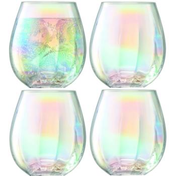 LSA | G1331-15-401 | Pearl Tumbler 425ml Set Of 4 Pieces