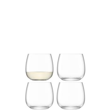 LSA | G1621-13-301 | Borough Stemless Glass 370ml Set Of 4 Pieces