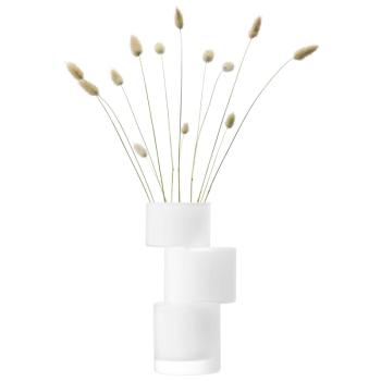 LSA | G1728-26-391 | Tier Vase H26cm Chalk White