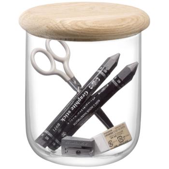 LSA | G1744-14-301 | Dine Container & Oak Lid Ø 12.5cm H14cm