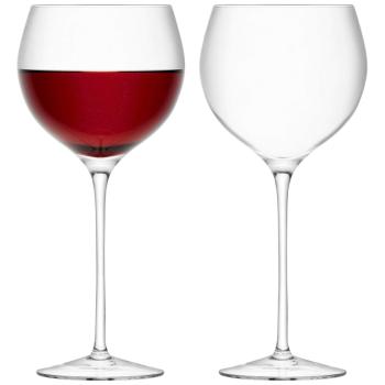 LSA | G867-20-991B | Wine Balloon Glass 19oz Clear x 2