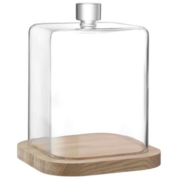 LSA | G1766-39-301 | Pavilion Dome & Ash Base H39cm L30cm W30cm Clear