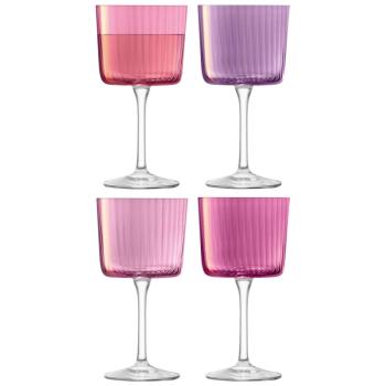 LSA | G1768-09-149 | Gems Wine Glass 250ml Assorted Garnet x 4