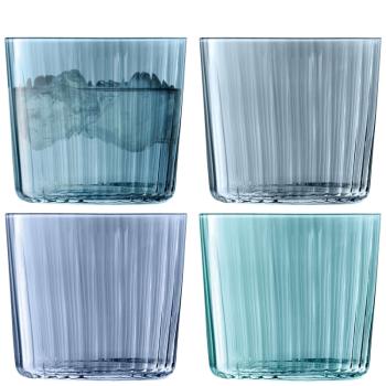 LSA | G060-09-138 | Gems Tumbler 310ml Assorted Sapphire x 4