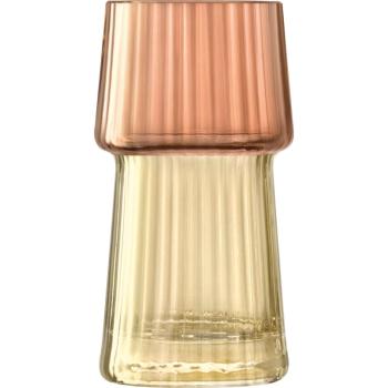 LSA | G1779-12-624 | Gems Vase H 12cm Amber