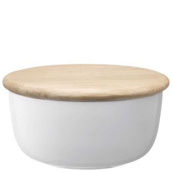 LSA | P193-26-997 | Dine Bowl & Oak Lid Ø 26cm H12.5cm
