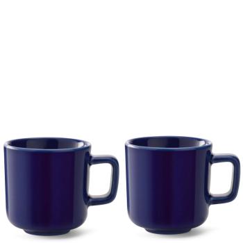 LSA | P286-07-002 | Collective Espresso Cup 75ml Set Of 2 Pieces Cobalt