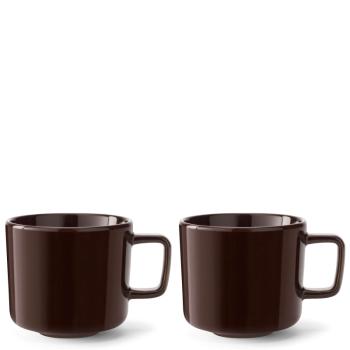 LSA | P286-25-003 | Collective Coffee Or Tea Cup 260ml Set Of 2 Pieces Mocha