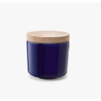 LSA | P294-90-002 | Collective Pot With Wooden Lid H 8.5cm Cobalt