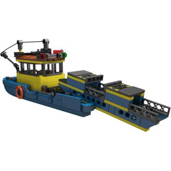 Preview: 10184 | Trash Collection Boat