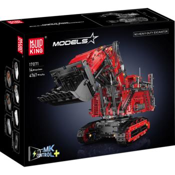 17071 | Heavy-duty Excavator Red