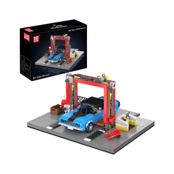 24086 | Repair Garage & Challenger Muscle Car