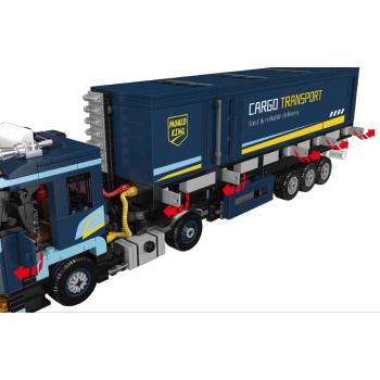 Preview: 24125 | Container Freight Truck