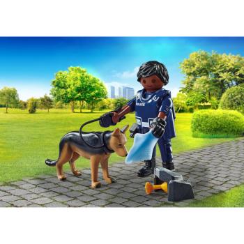 Preview: 71162 | Policeman with Dog