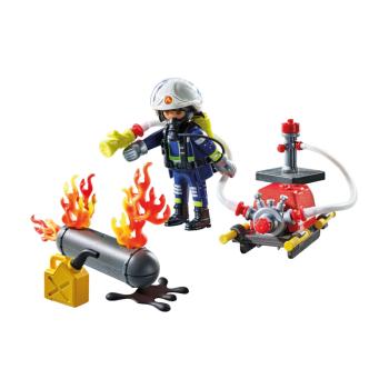 Preview: 71826 | Firefighter with Water Pump