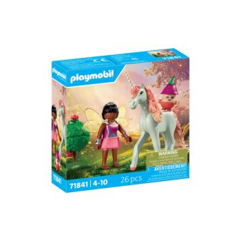71841 | Collectible Unicorn: Sky Rose with Fairy