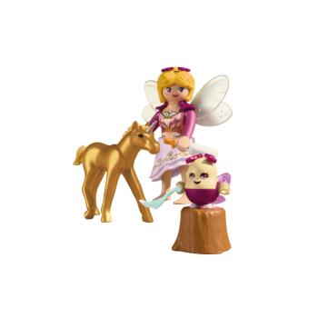 Preview: 71844 | Golden Unicorn Foal with Fairy