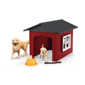 42722 | Dog Kennel With Golden Retriever