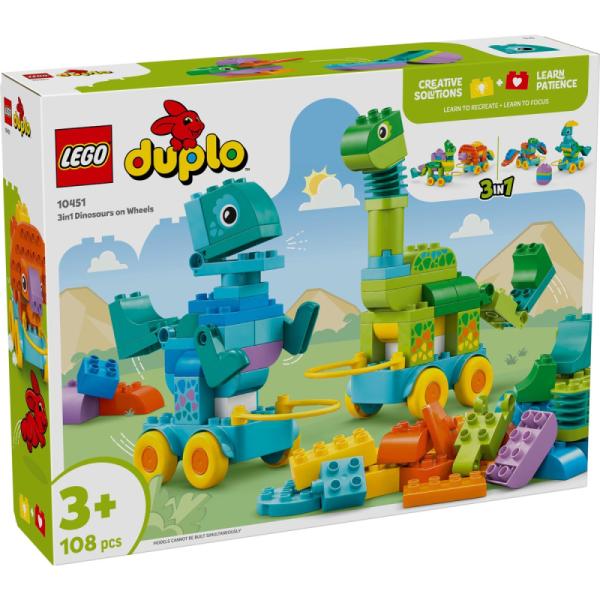 10451 | 3in1 Dinosaurs on Wheels